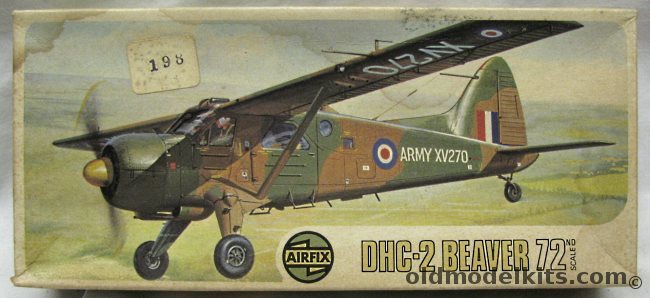 Airfix 1/72 DHC-2 Beaver - USAF or RAF Floats/Skis/Wheels, 03017-7 plastic model kit